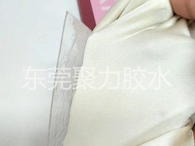 透明PET粘接聚氨酯布料用聚力牌環(huán)保無氣味膠水粘接案例！